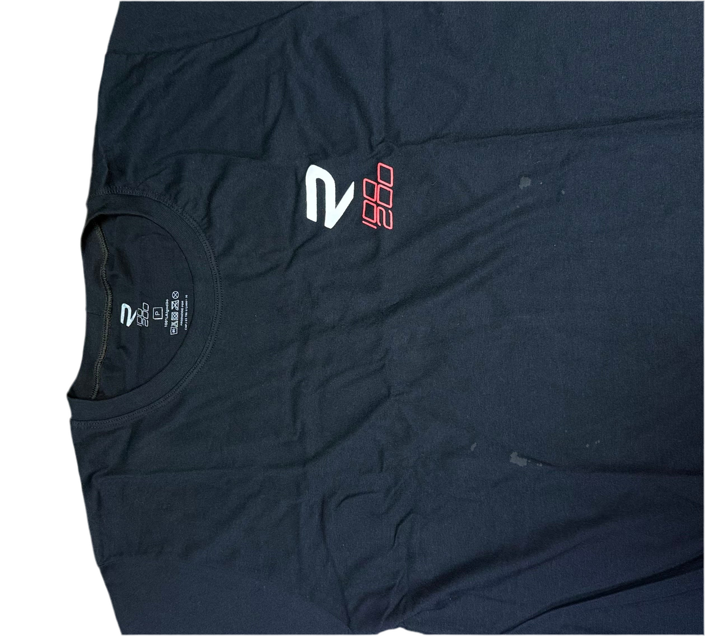 Camiseta 100% algodão RACE100200 clássica com o R