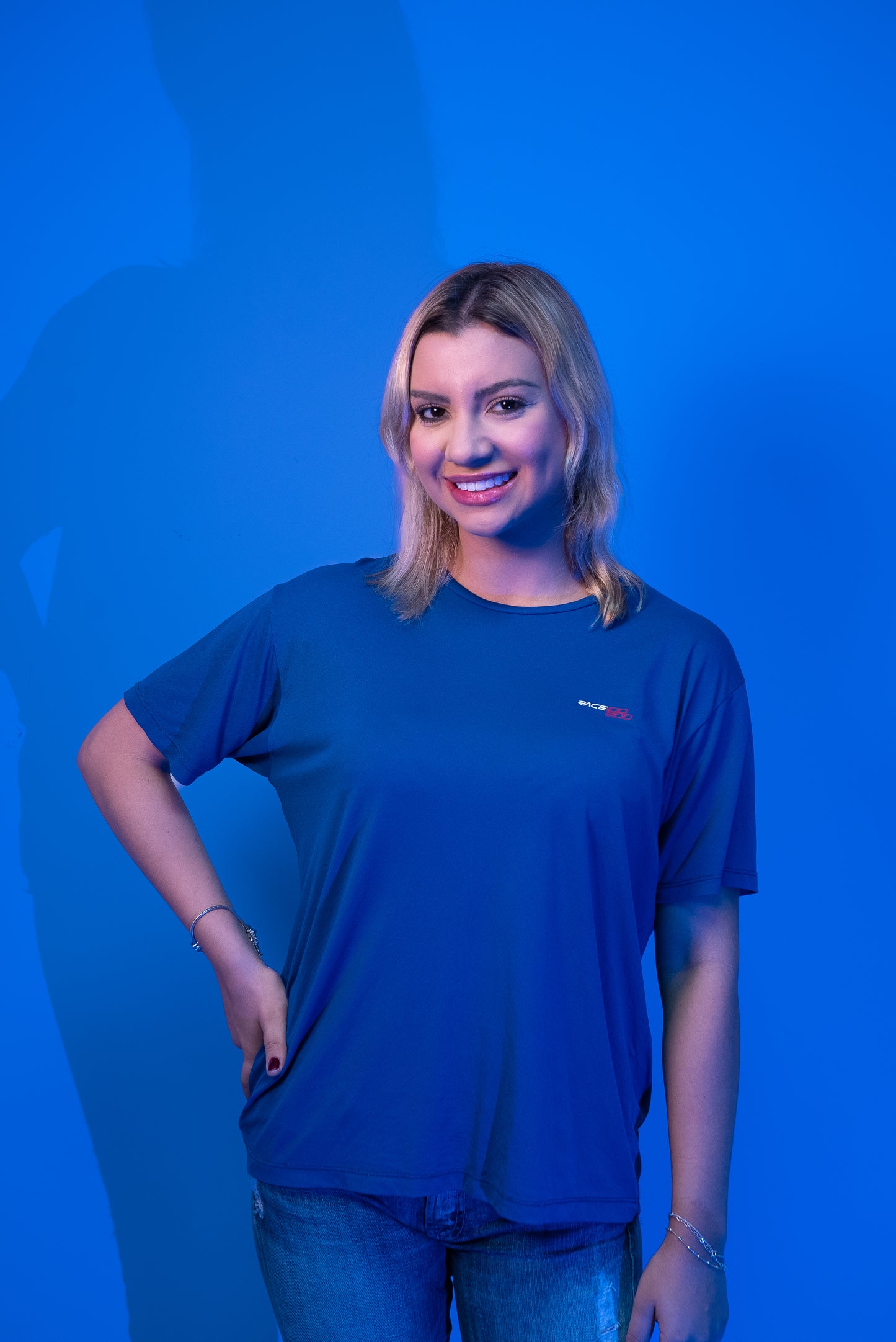 Camiseta Dry Fit - Azul