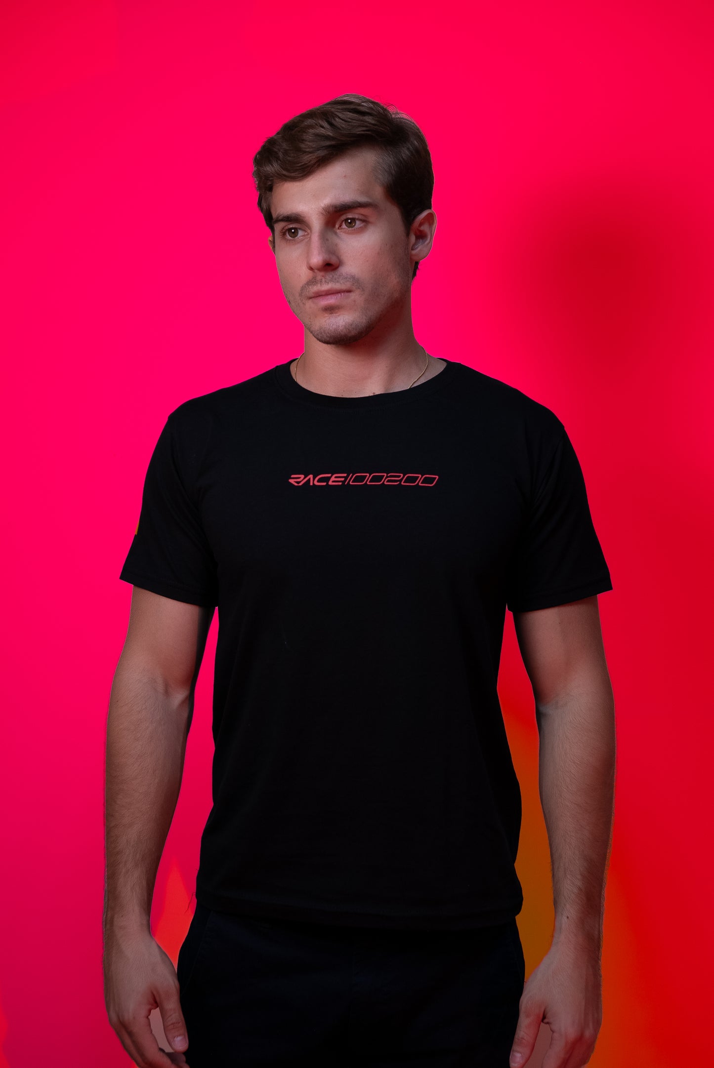 Camiseta logo RACE100200 vermelho