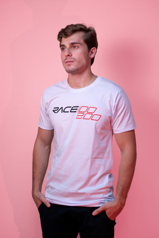 Camiseta RACE100200 Personalizada - Branca