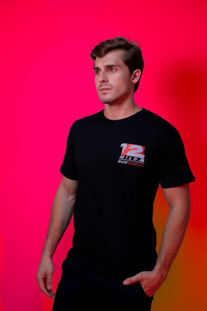 Camiseta 1/2 Milha RACE100200 Piloto - Preta