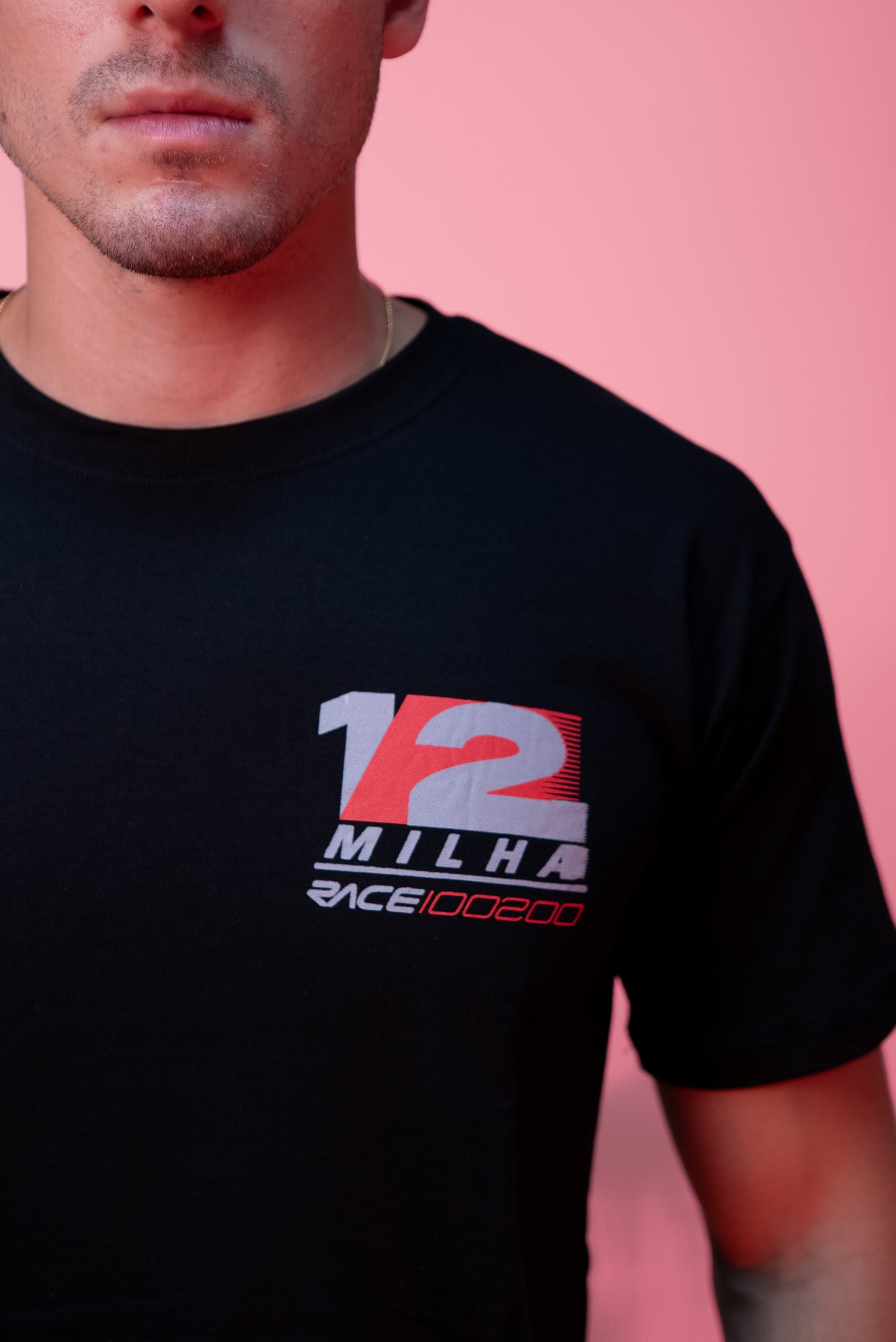 Camiseta 1/2 Milha RACE100200 Piloto - Preta