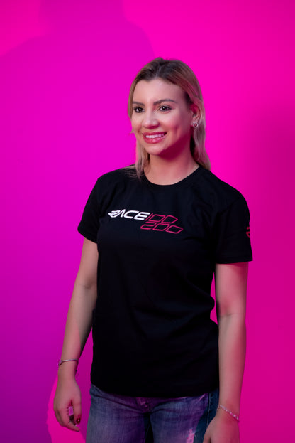 Camiseta Feminina RACE100200 - Rosa