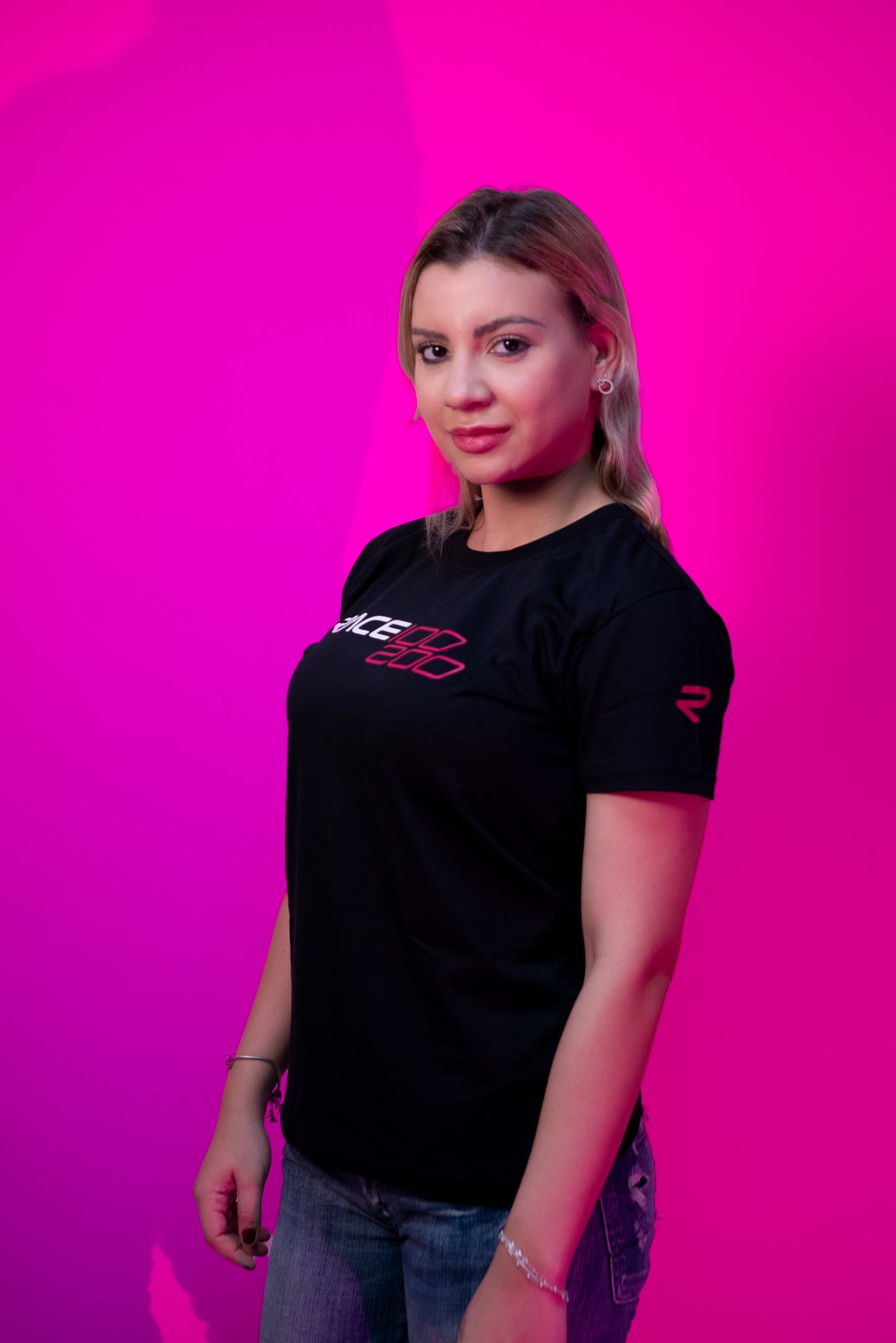 Camiseta Feminina RACE100200 - Rosa